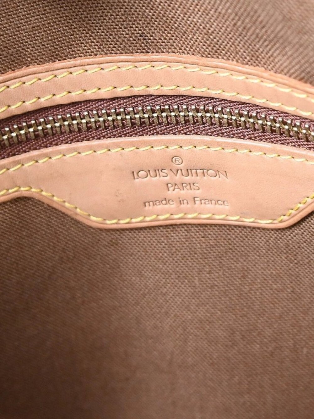 LOUIS VUITTON DAMIER COLOMBINE SHOULDER TOTE BAG - Picture 12 of 13